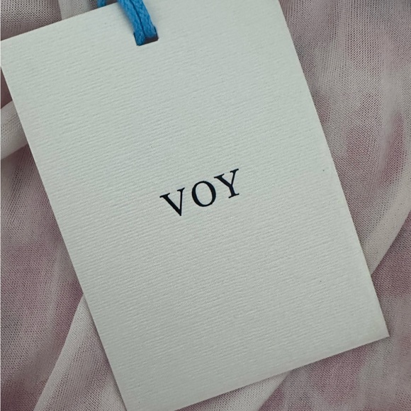 VOY Coral Pleated Floral Skirt - Picture 8 of 8